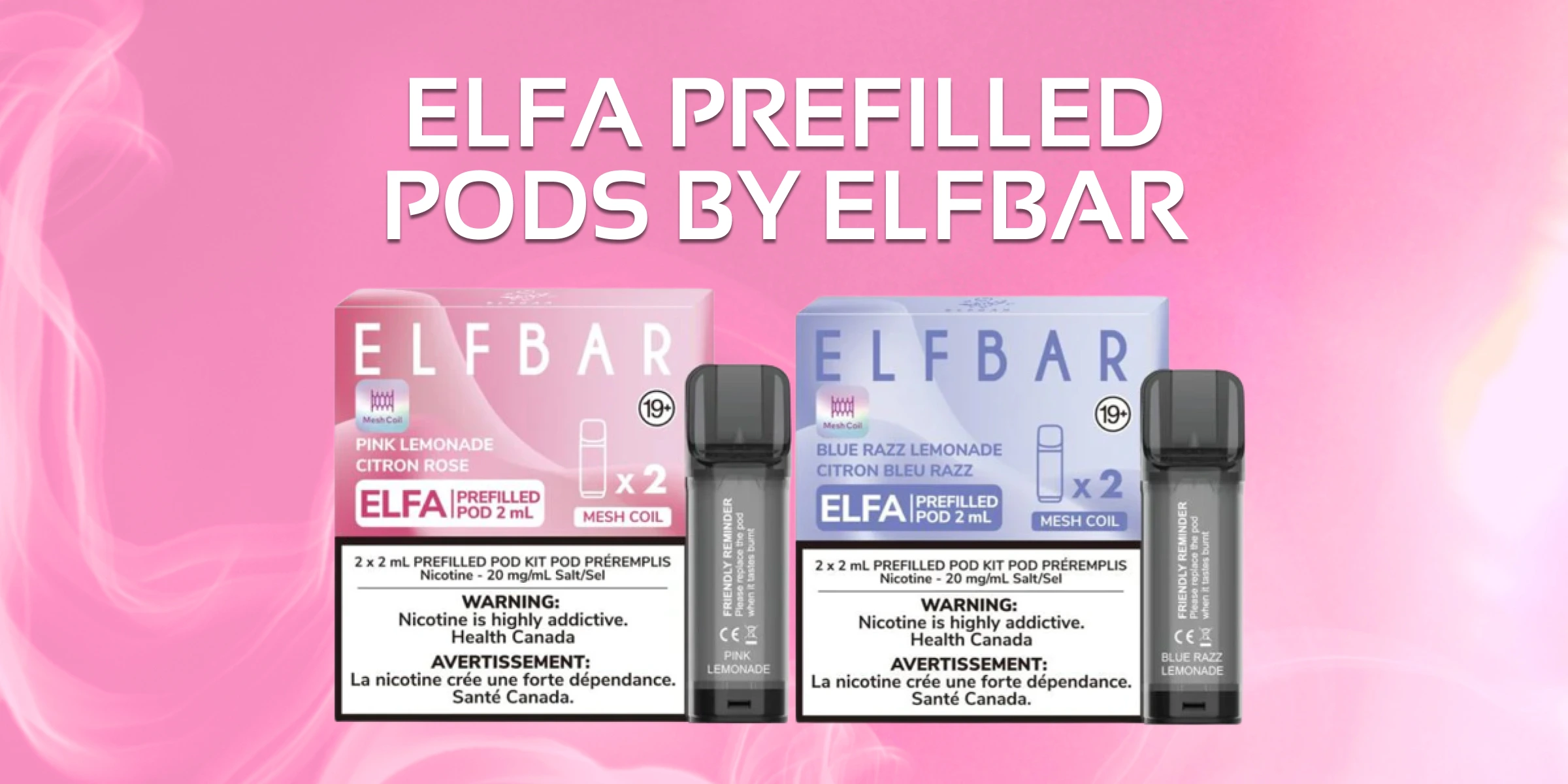 ELFA Prefilled PODS by Elfbar