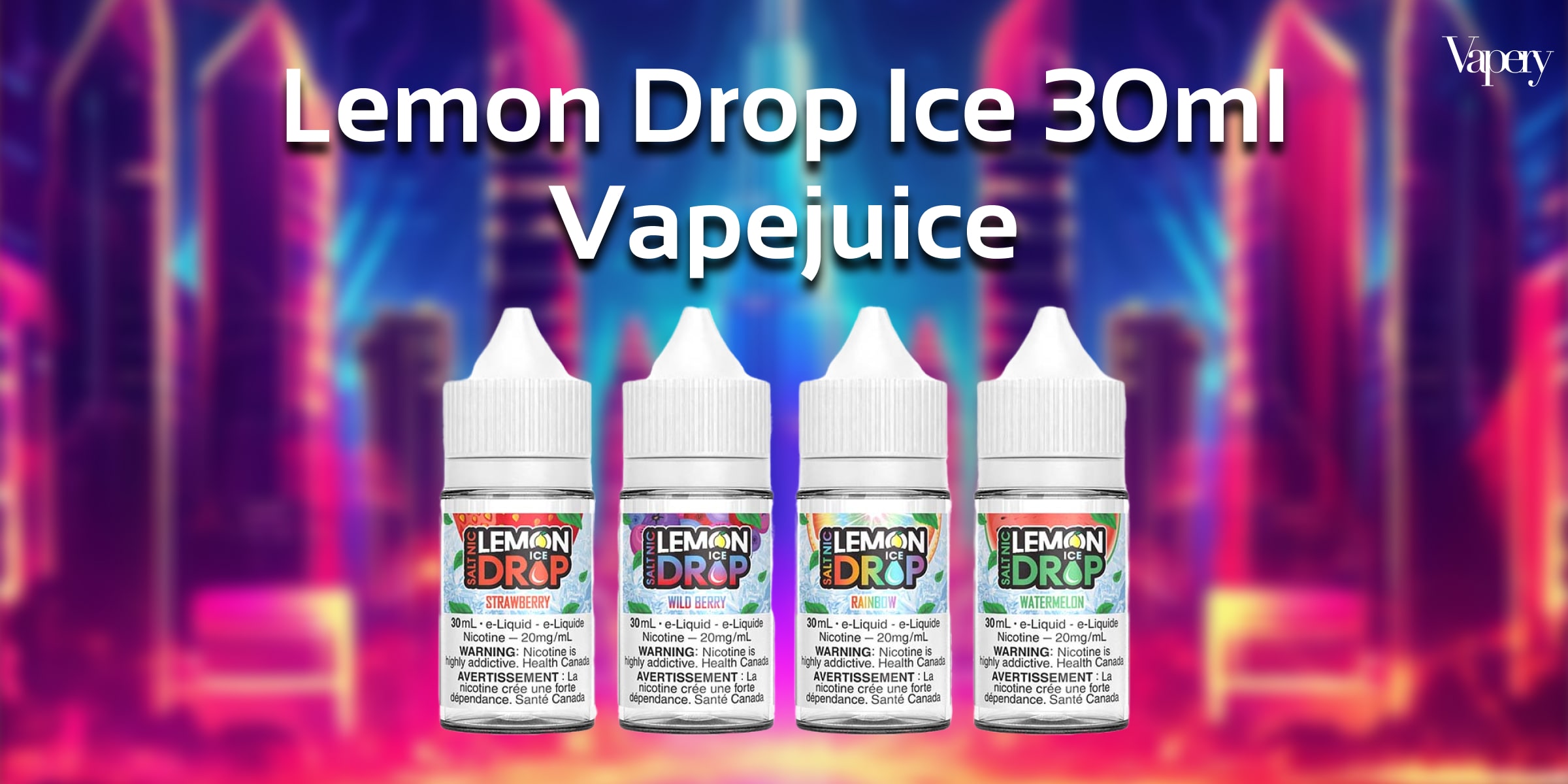 Lemon Drop Vape Juice 30ml